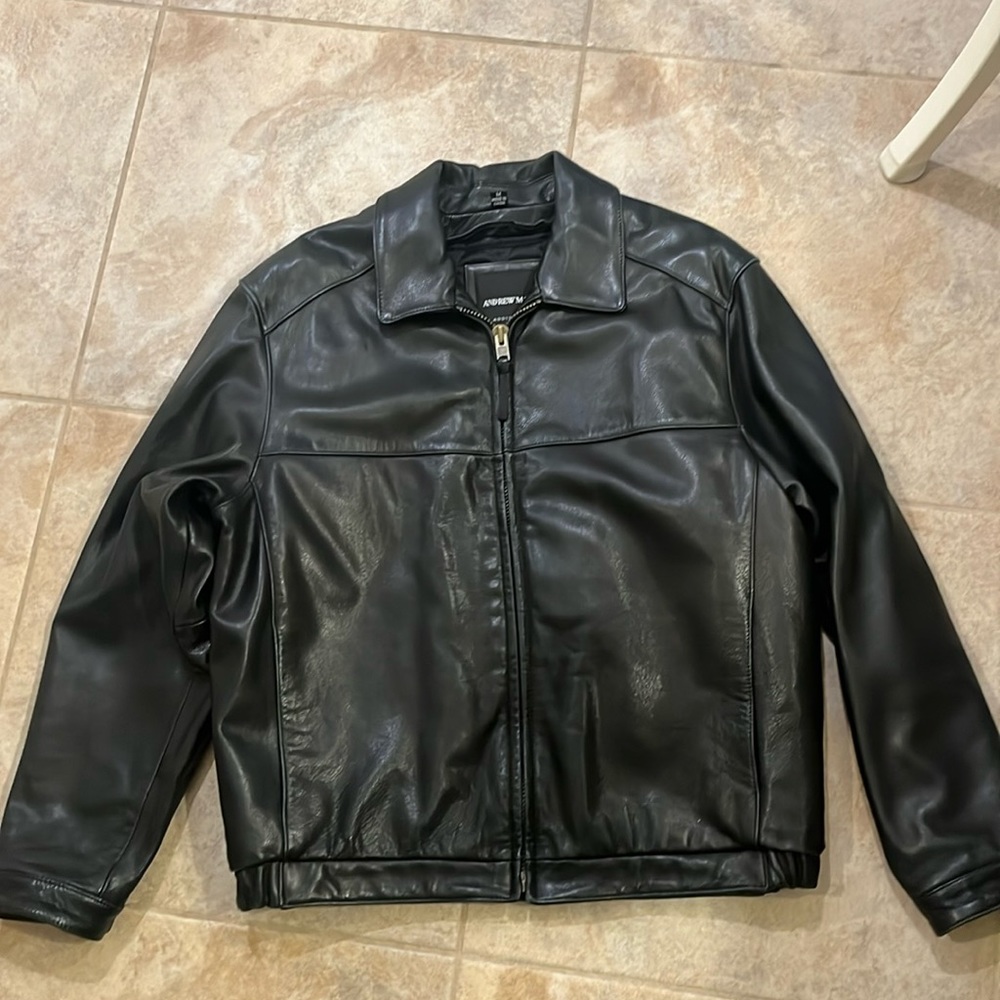 Andrew Marc leather jacket